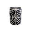 Stylový příruční stolek Bone Inlay ornamentální