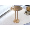 Stylový kovový odkládací stolek Elegance 60cm zlatý