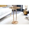 Stylový kovový odkládací stolek Elegance 60cm zlatý