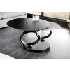 Designový konferenční stolek Rings Silver v art deco stylu