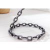 Designový stolek Chain 55 cm minimalistická kovová konstrukce