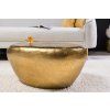 Designový stolek Stone 75 cm kladívkový efekt