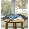 Stylový stolek Scandi 55 cm skandinávský interiér přírodní elegance