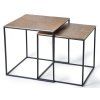 Designový stolek Evelyn 56 cm industriální