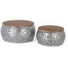 Set dvou designových stolků Marela 70 cm orientální