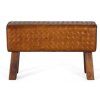 Originální lavice Colette 78 cm – kožená