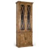 Rustikální vitrína Michaela 244cm z masivu