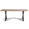Designový jídelní stůl Ines 160cm - industriální