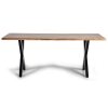 Industriální jídelní stůl Luisa 240cm z masivu