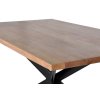 Industriální jídelní stůl Leonie 200cm z masivu