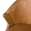 Moderní kožená jídelní židle Hoyt 80,5cm