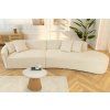 Luxusní designová sedačka Asta 330 cm béžová