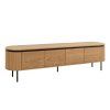 Prostorný TV stolek Luminia 200 cm moderní design