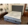 Luxusná čalúnená posteľ Leonor 160 cm s úložným priestorom