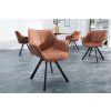 Designová otočná židle Ferrante 80cm
