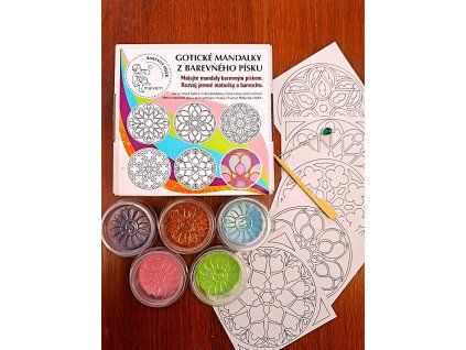 malá mandalková zlato