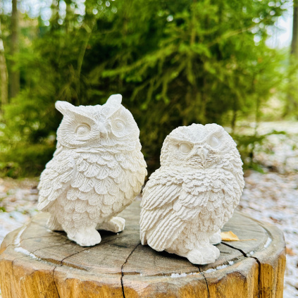 3D omalovánky - Sovy