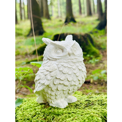 3D omalovánka - Sova