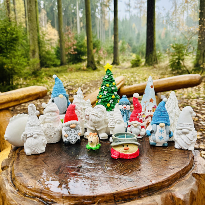 3D Omalovánky - Obří Vánoční set