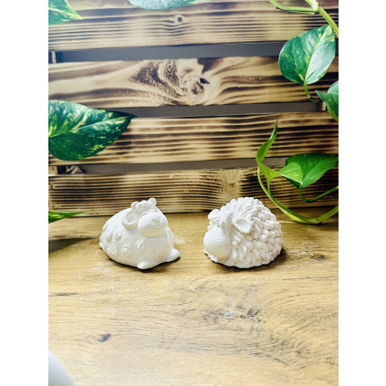 3D omalovánky - Beránek a ovečka