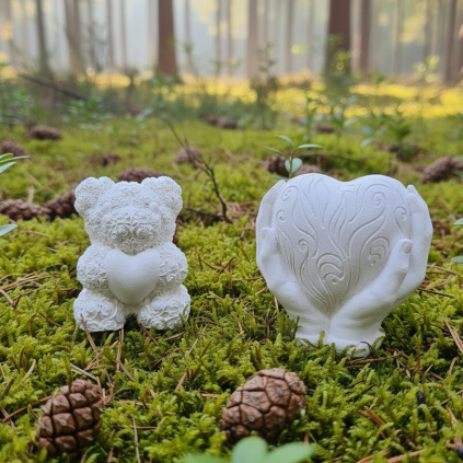 srdce + náruč lásky