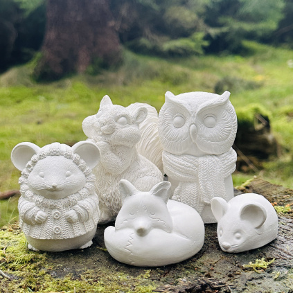 3D omalovánky zvířátek