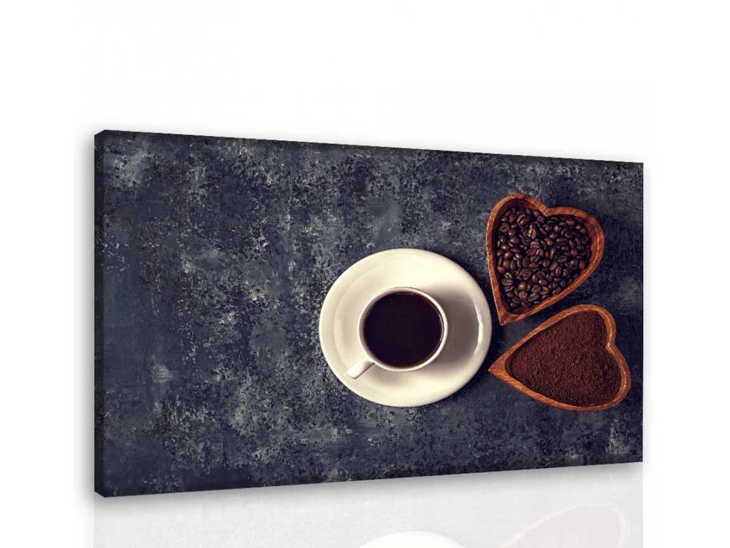 Obraz - Miluji kávu (Velikost 60x40 cm)