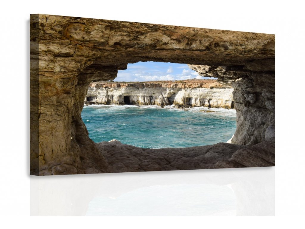 Obraz - Moře ve skále (Velikost 60x40 cm)