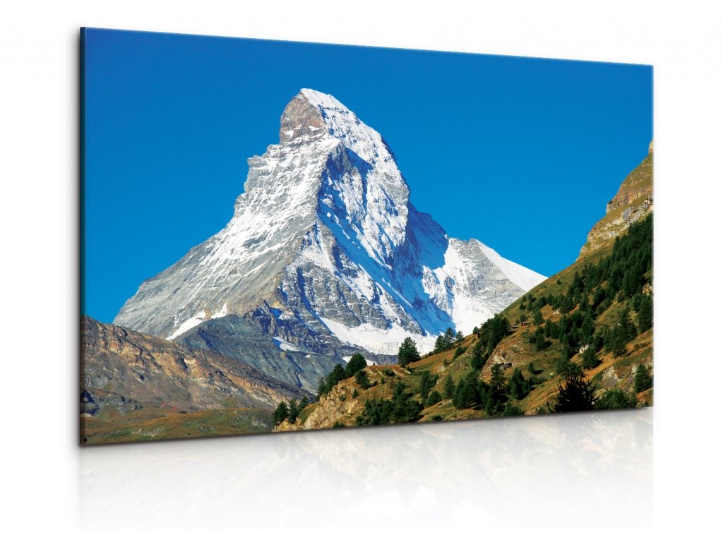 Obraz velikán Mont Blanck (Velikost 150x100 cm)