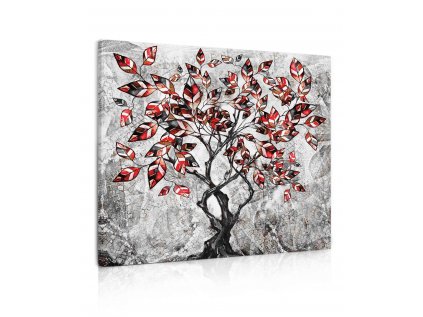 100362 obraz malovany strom