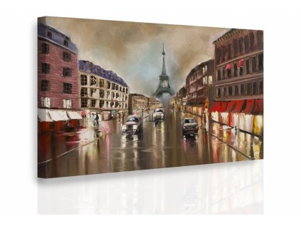 Obraz - Paříž za deště (Velikost 60x40 cm)