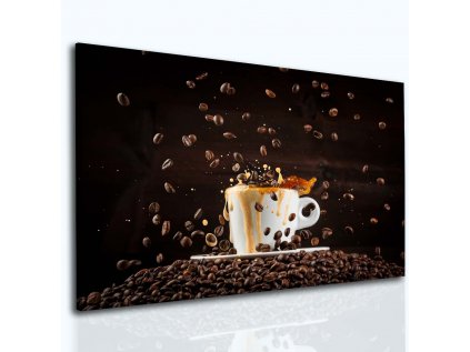 Vášeň pro kávu (Velikost (šířka x výška) 90x60 cm)