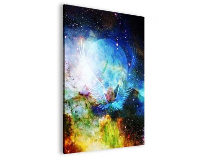Abstraktní obraz andělské požehnání (Velikost (šířka x výška) 70x90 cm)