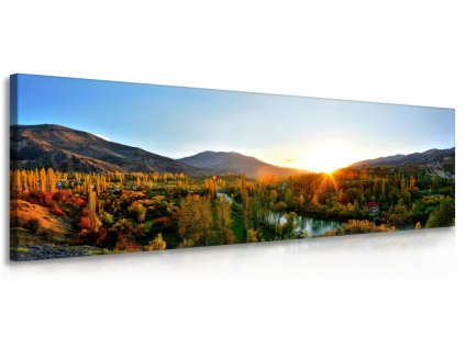 Obraz panorama hor (Velikost (šířka x výška) 160x60 cm)