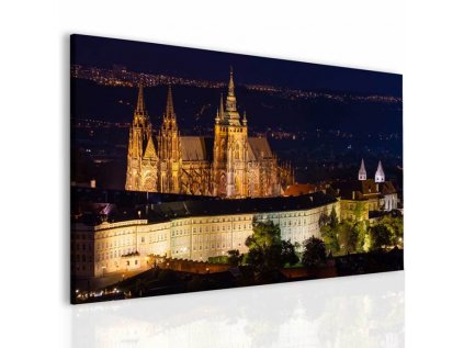 Obraz Pražský hrad (Velikost (šířka x výška) 90x60 cm)