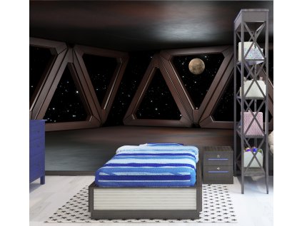 3D tapeta Vesmírná stanice interior 1