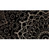 Obraz mandala z bronzu (Velikost 200x90 cm)