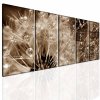 Obraz pampeliška v ranní rose (Velikost 200x90 cm)