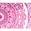 Obraz růžová mandala (Velikost 150x70 cm)