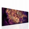 Obraz Ultra violet mandala (Velikost 150x70 cm)
