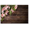 Obraz květy na dřevě (Velikost (šířka x výška) 90x60 cm)