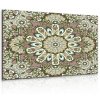 Obraz Mandala s květovými vzory (Velikost 90x60 cm)