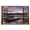 Obraz okno opuštěná loď (Velikost (šířka x výška) 90x60 cm)