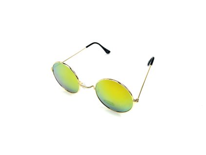 Sluneční Brýle Lenonky - Zlaté