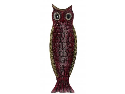 Stojánek na vonné tyčinky - Sova (barevná)