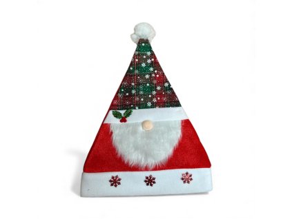 vanocni-cepice-santa-claus-s-vousy