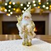vanocni-dekorace-santa-claus-bilo-zlaty-s-lucernou--30-cm-