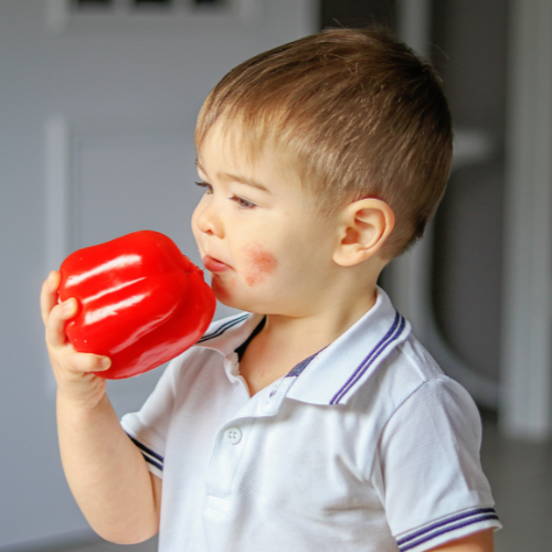 Atopický ekzém u dětí.