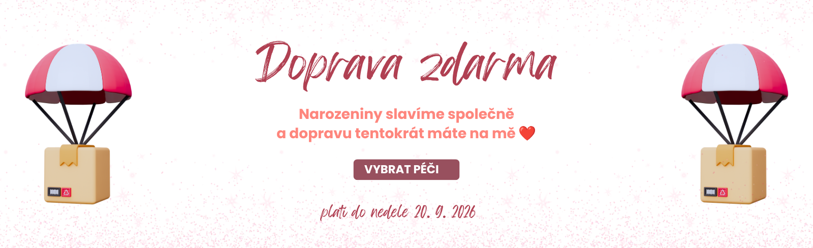 Malý atopik slaví 4. narozeniny – doprava zdarma