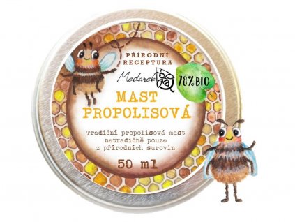 57 1 medarek propolisova mast 50 ml ilustrace